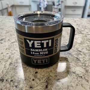 YETI RAMBLER 14oz MUG- Black